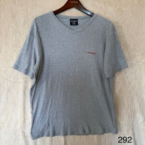 Vintage Y2K Polo Jeans Co. Ralph Lauren Thermal‎ Gray T-Shirt L 100% Cotton